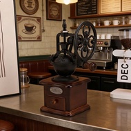 Retro Coffee Grinder Hand-Cranked Coffee Machine Ferris Wheel Hand-Brewed Italian Cold Brewed Method
