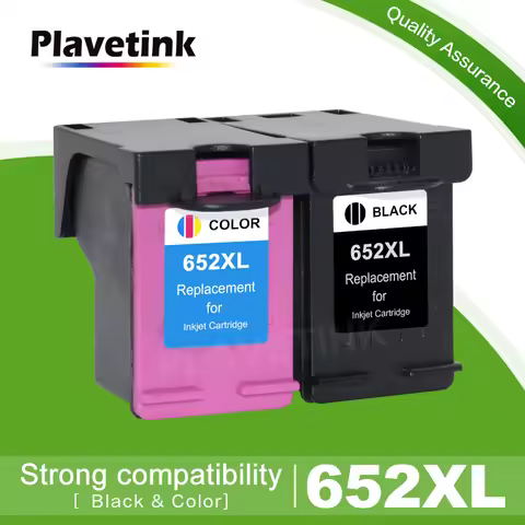 Plavetink Compatible for hp652 Ink cartridge replacement for HP 652XL for HP 652 Deskjet 1115 1118 2