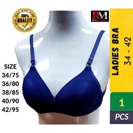 Women Bra ABC Cup Xde Dawai Cotton Bra Baju Dalam Wanita Bra Wanita Tanpa Dawai Design E