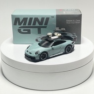 Mini GT Porsche 911 Dakar Shade Green Metallic Unsealed