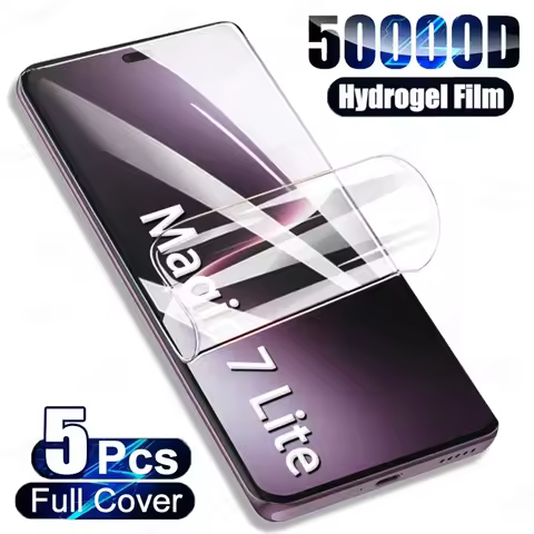 5PCS Screen Protector For Honor Magic 7 6 Lite Pro X9C X9A X8B X7B X9B X7A Hydrogel Film For Honor 2