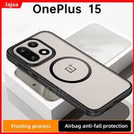 Transparent Matte Shockproof Case For OnePlus 15 OnePlus15 5G Not Yellowing Protective Cover