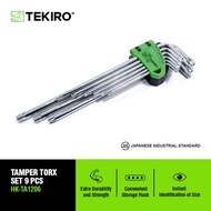TEKIRO TORX L-WRENCH SET WITH 9 HOLES L-WRENCH/ HOLE SETBINTANG TOOLS - TOOLS