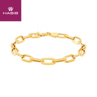 HABIB Oro Italia 916 Yellow Gold Bracelet GW42350323