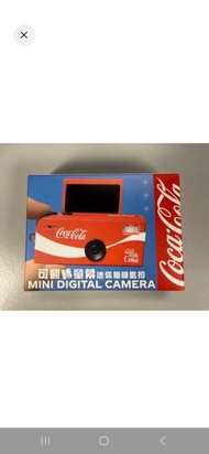 Coca-Cola 可翻轉螢幕迷你數碼相機