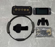 放二手Switch 魔物獵人特別版全配件齊，連魔物獵人遊 戲卡和ringfit遊戲卡及全配件。