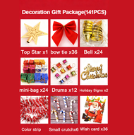 7FT/6FT Christmas Tree - Large Pohon Krismas for Home Party Festive Decoration Fresh & Long-lasting