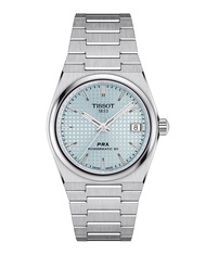 Tissot PRX 35 mm. Powermatic 80 ทิสโซต์ พีอาร์เอ็กซ์ พาวเวอร์เมติค 80 สีไอซ์ บลู T1372071135100 นาฬิ