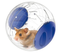 Monstermarketing Hamster Running Exercise Wheel Ball Pet Toy for Small Animal Hamster Rat Chinchilla Mice Jogging Training Plastic