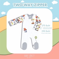 (Nov2023) Babylovett Basic - Two-Way Zipper ชุดนอนคลุมเท้า
