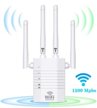 [Spot Free Shipping]WiFi Extender, Wireless WiFi Repeater, 1200Mbps WiFi Signal Booster, 5GHz + 2.4G