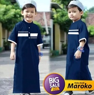 Koko Jubah Anak laki Laki terbaru  Murah bonus Peci - Jubah Anak Laki Laki Model Maroko - Baju Musli