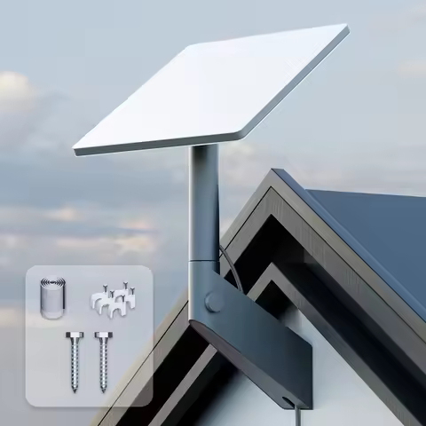 Starlink MIni Wall Mount 360 Adjustable Starlink Mini Bracket Home Mount with Adjustable Tilt 360