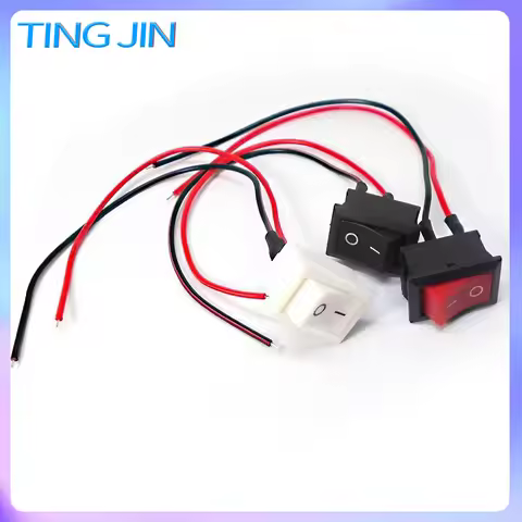 5pcs/Lot KCD1-101 15*21mm boat-shaped switch boat-shaped button button rocker power supply 2 feet 2 