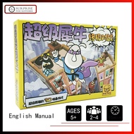 Board Game RHINO HERO SUPER BATTLE - A turblent 3D Stacking Game Family Party Game Puzzle Game