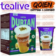TEALIVE COFFEE DURIAN WITH BROWN SUGAR RICH & AROMATIC INSTANT TEA DRINK / BOX 6sachets @ 1s SINGLE 