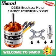 9imod Brushless Motor 2-4S For Multicopters D2836/1500KV/1120KV/880KV/750KV