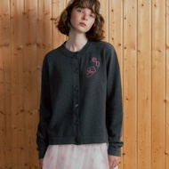 Endless Holiday Together Knit Cardigan Charcoal Secret Stitch