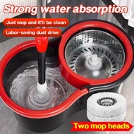 Mop spin mop household cleaning dual-drive swivel mop 360 all-round adjustable preferred ABS plastic