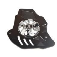 Honda Lead125 อุปกรณ์ตกแต่งรถจักรยานยนต์แบบปรับแต่งได้ ปิดใบปกป้องอุปกรณ์ระบายความร้อน โลหะ สำหรับรถ