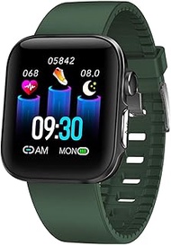 Smart Watch for Android and iOS Phones Smart Watches for Men Smartwatch with Heart Rate and Blood Pressure Monitor Fitness Watch Waterproof Step Sleep Tracker Message Reminder Green little surprise