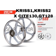 KRISS1,KRISS2,X CITE130/GT128 SP688 100%RACING BOY