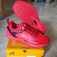 MERAH SALE SIZE 43 Original Hundred Beast 2 Badminton Shoes RED Hundred Beast II Badminton Shoes
