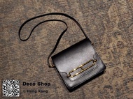 Hermes Black/Gold mini Roulis 黑金 豬鼻子