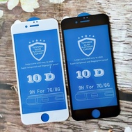 9D, 10D full screen tempered glass for Iphone 6 6plus 7 7plus 8 8plus