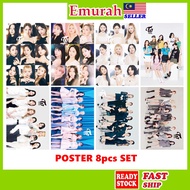 TWICE Poster 8pcs Set Quality Printing KPOP