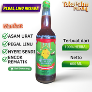 Jamu Pegel Linu Asam Urat Encok Rematik Cap Pegal Linu Husada Botol Plastik Dan Beling 600ML