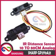 SHARP IR GP2Y0A21YK0F GP2Y0A21 ANALOG SENSOR DISTANCE 10 TO 80CM DISTANCE SENSOR