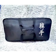 Black Cloth Bag Square Box Shape Foam Padding (Code Flower 339)