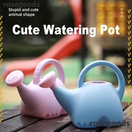 ROSEGOODS1 2200ml Children Watering Can, Cartoon Whale Lawn Flower Plant Watering Pot, Patio Cute Home Gardening Irrigation