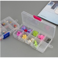 Nail storage box nail box nail accessories box organizer box 10 compartments multipurpose box organi