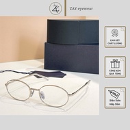 SPR A57V fashion eyeglass frames, oval shape, metal frame, with box