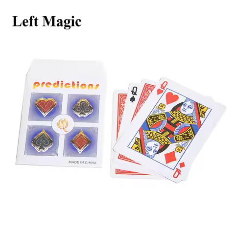 Parade of the Queens Explained Magic Tricks Card 4Q Prediction Magic Magician Close Up Illusion Gimm