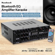 Sunbuck Bluetooth EQ Amplifier Karaoke Mixer Audio FM