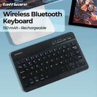 Wireless Bluetooth Keyboard Rechargeable - KM78D - Black