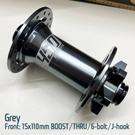 Koozer 450 Boost ด้านหน้า MTB 15X110Mm TA ผ่าน28H 32หลุม6สลักเกลียวแผ่น2ปิดผนึกแบริ่ง AL7075แสงจักรย