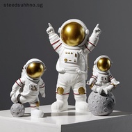 STE Nordic Astronaut Figurines Resin Sculpture Modern Home Decor Table Ornaments SG