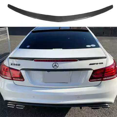 2009 To 2016 For Mercedes benz E Class Coupe W207 C207 E200 E250 E300 E350 AMG Spoiler Carbon FIber 