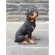 NEW PRODUCT!! Rottweiler Miniature Dog Statue Rottie Dog Petshop