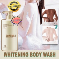 Goat milk body wash Whitening body wash 美白沐浴露 800ml Niacinamide whole body whitening Gentle moisturizing Deep cleanse