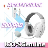 Attack Shark L80PRO/ L90/V10 Ultralight Wireless Gaming Headset Bendable Dl Mic System 2.4Ghz/BT/3.5