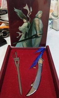 風雲、雪飲神鋒傲、絕世劍光寒，5吋半絕世好劍、雪飲刀精美木盒套裝，馬榮成作品，天下出品