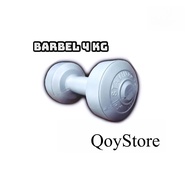 Barbell Dumbell 4 KG | Lifting Fitness Weights | Stamina & Muscle Building