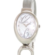 นาฬิกาข้อมือแบบอนาล็อก CHARRIOL Marie-Olga 10P Diamonds MOS.570.O03 White Shell SS Silver Quartz สภา