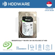 SEAGATE Exos™ 7E8 8TB 7.2K 12G 512e SAS 3.5" HDD // ST8000NM0075 // 1RM212-003