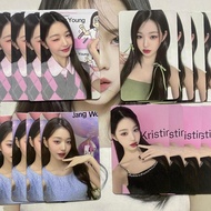 IVE Jang Wonyoung Official Photocard Hapa Kristin Ver.4 Photo card Set Kpop Idol